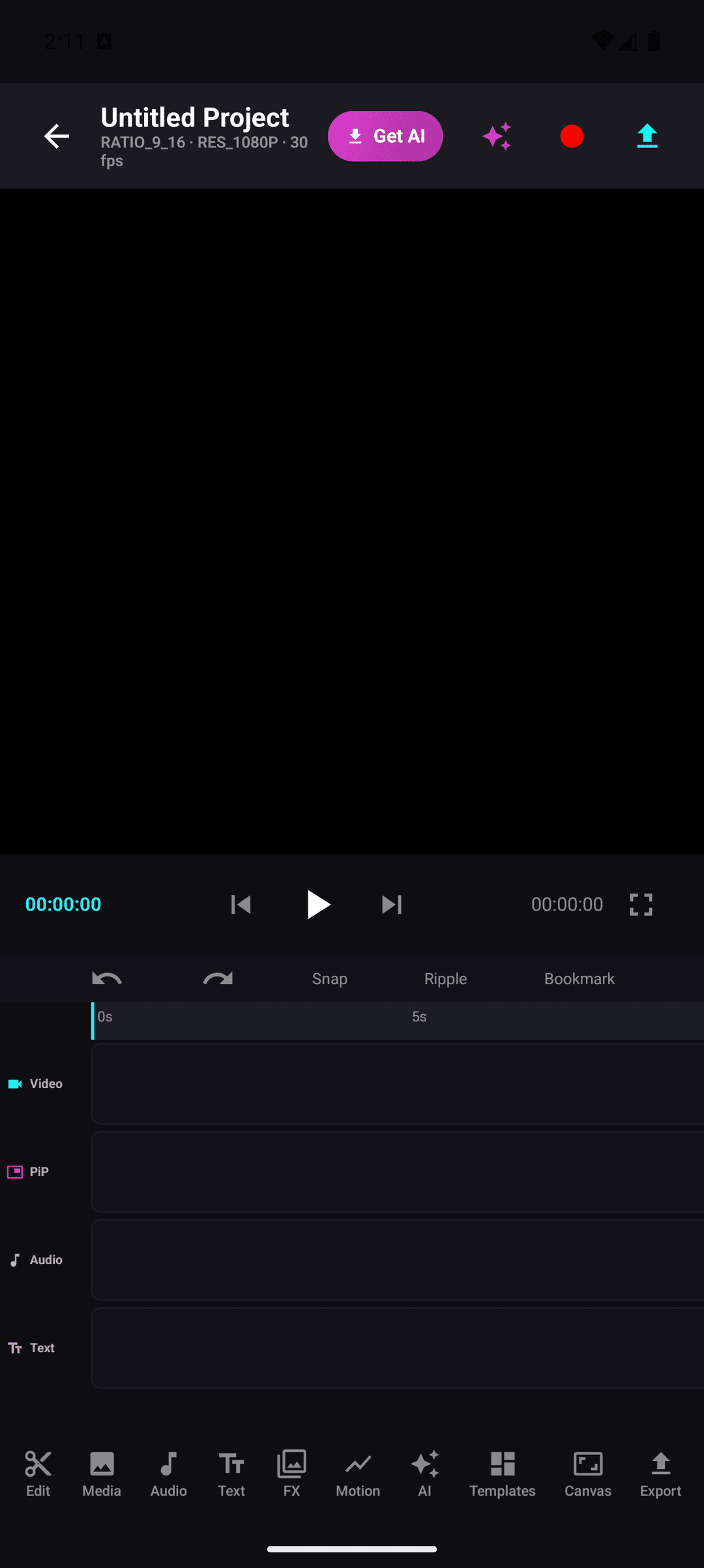 HakoCut Android editor